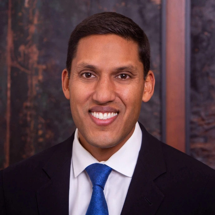 Image of Dr. Rajiv J. Shah, President of The Rockefeller Foundation